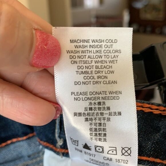 Levi's Girls Taylor Bootcut Jean Size 12R - Picture 10 of 14